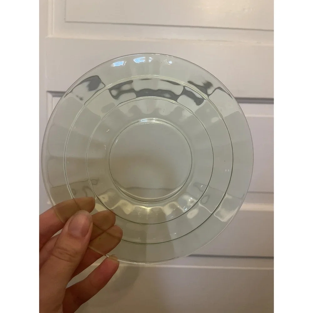 Vintage Anchor Hocking Uranium Depression Glass‎ Plates 6.25